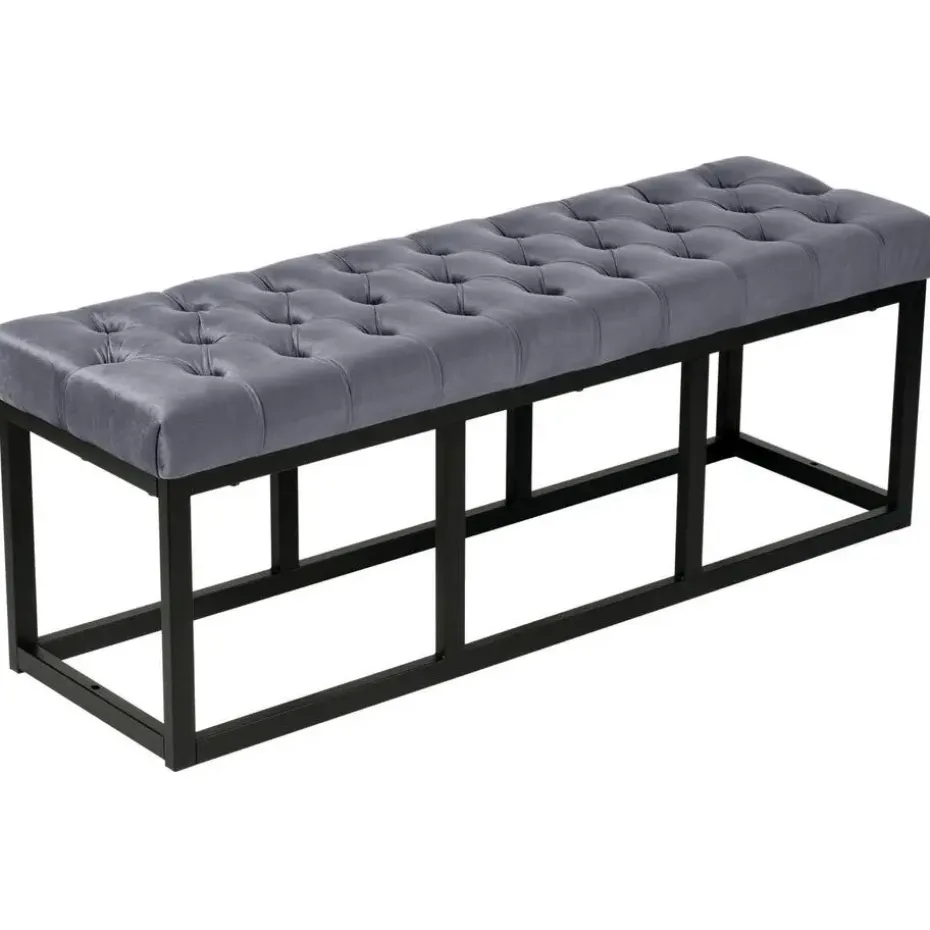 CLP 2-zits Bankje Polson 120 cm - grijs