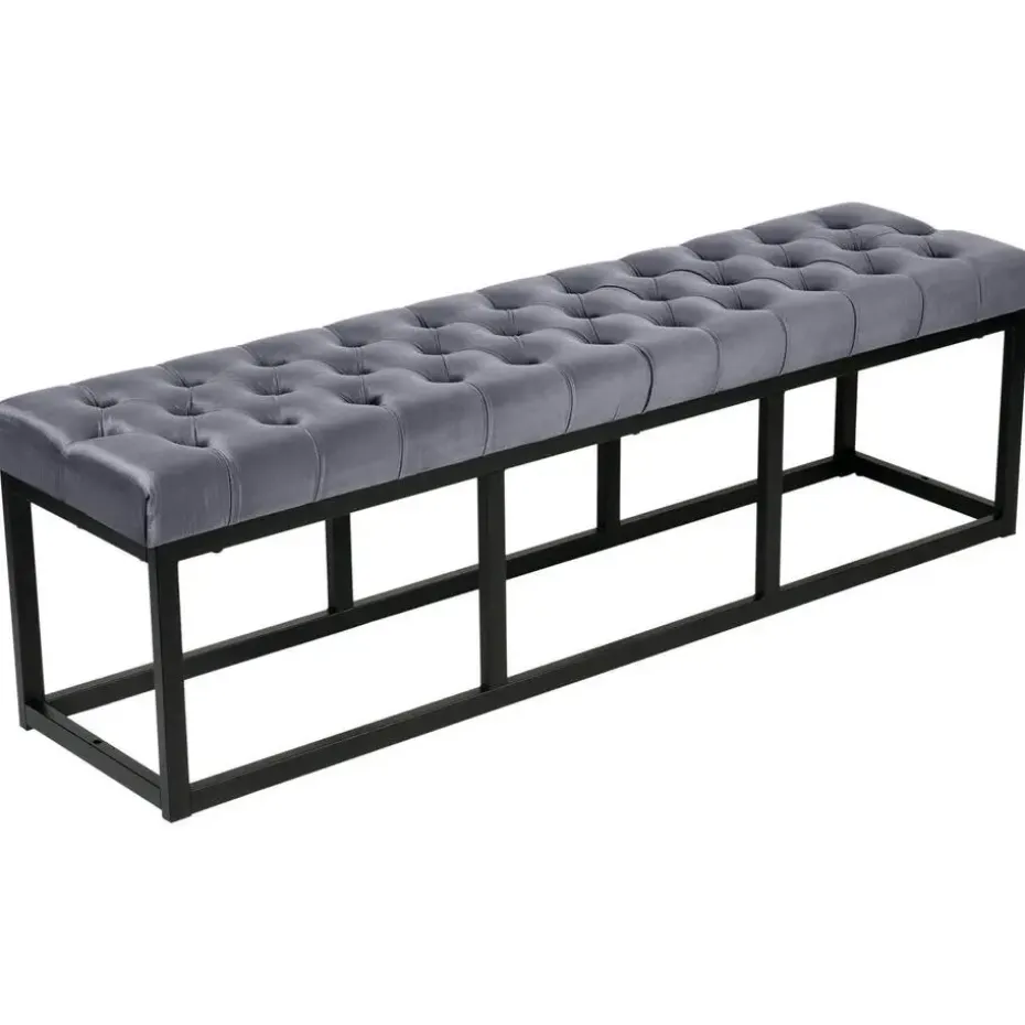 CLP 2-zits Bankje Polson 150 cm - grijs