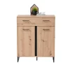 Commode Hoggas 2 deuren & 1 lade - eik