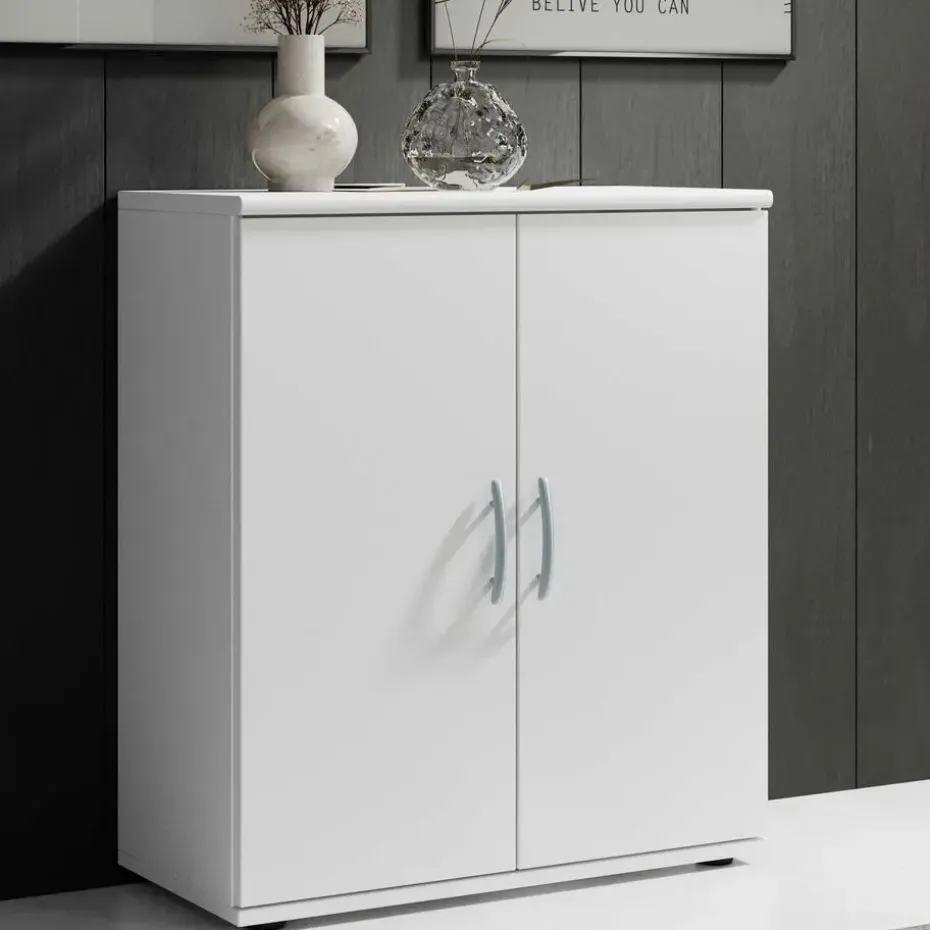 Commode Viviane 60cm met 2 deuren - wit