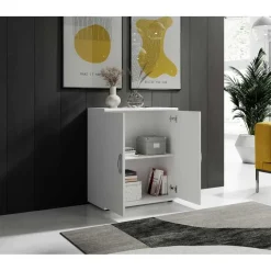 Commode Viviane 60cm met 2 deuren - wit
