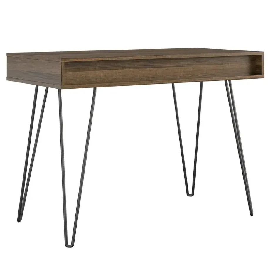 Concord - Bureau met 1 lade in walnoot look
