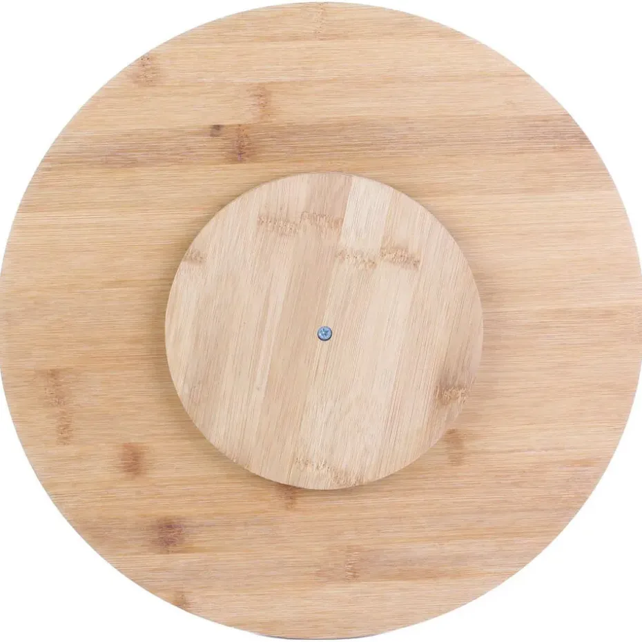 Cook Concept draaibaar serveer plateau - bamboe hout - D35 cm