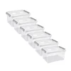 Curver Handy+ Opbergbox - 15L - 6 stuks - Transparant met deksel