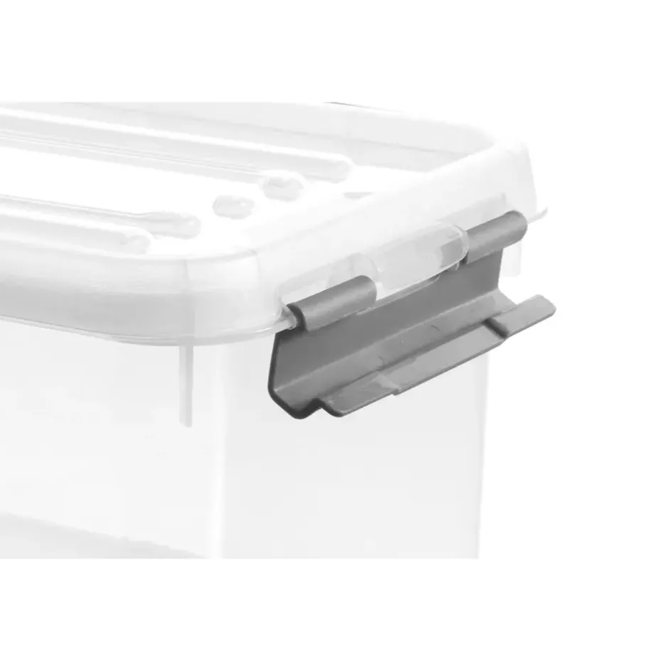 Curver Handy+ Opbergbox - 20L - 3 stuks - Transparant met deksel