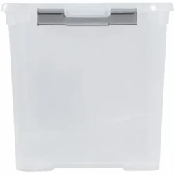 Curver Handy+ Opbergbox - 65L - 6 stuks - Transparant met deksel