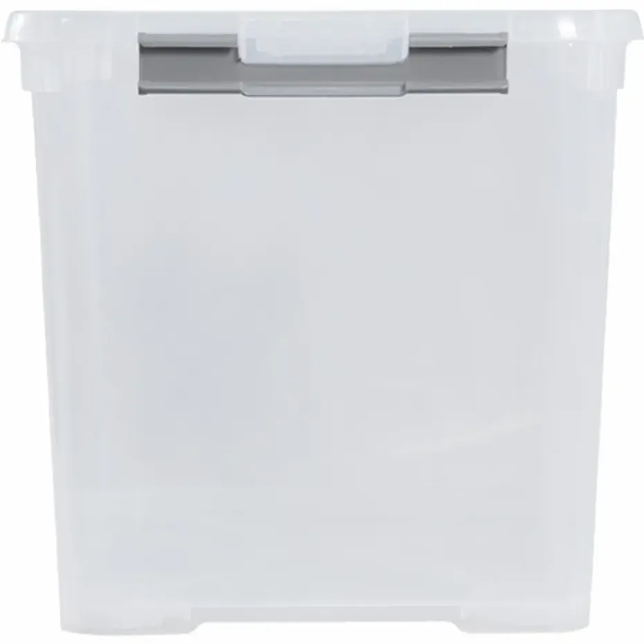 Curver Handy+ Opbergbox - 65L - 6 stuks - Transparant met deksel