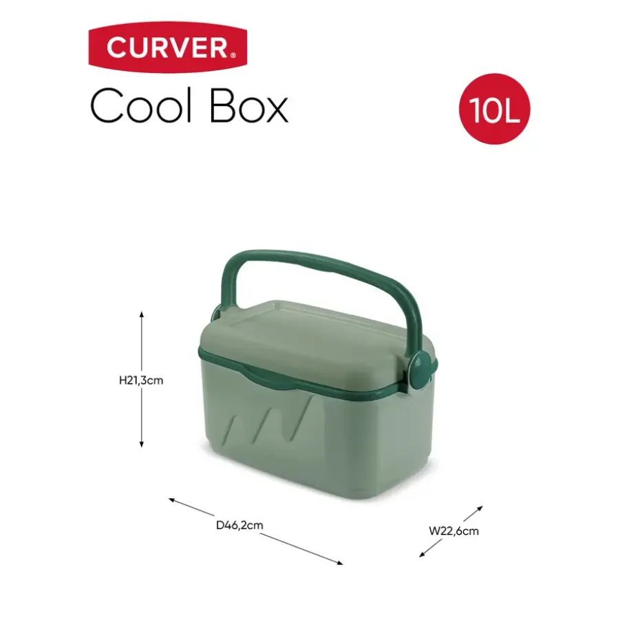 Curver Koelbox 10L - 46,2x22.6x21.3cm - Groen