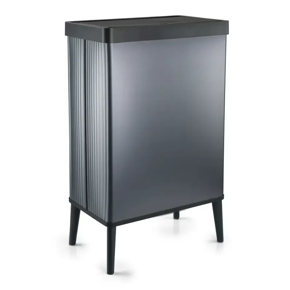 Curver Verto High - Prullenbak 54L - Blauw - 44x27x69cm