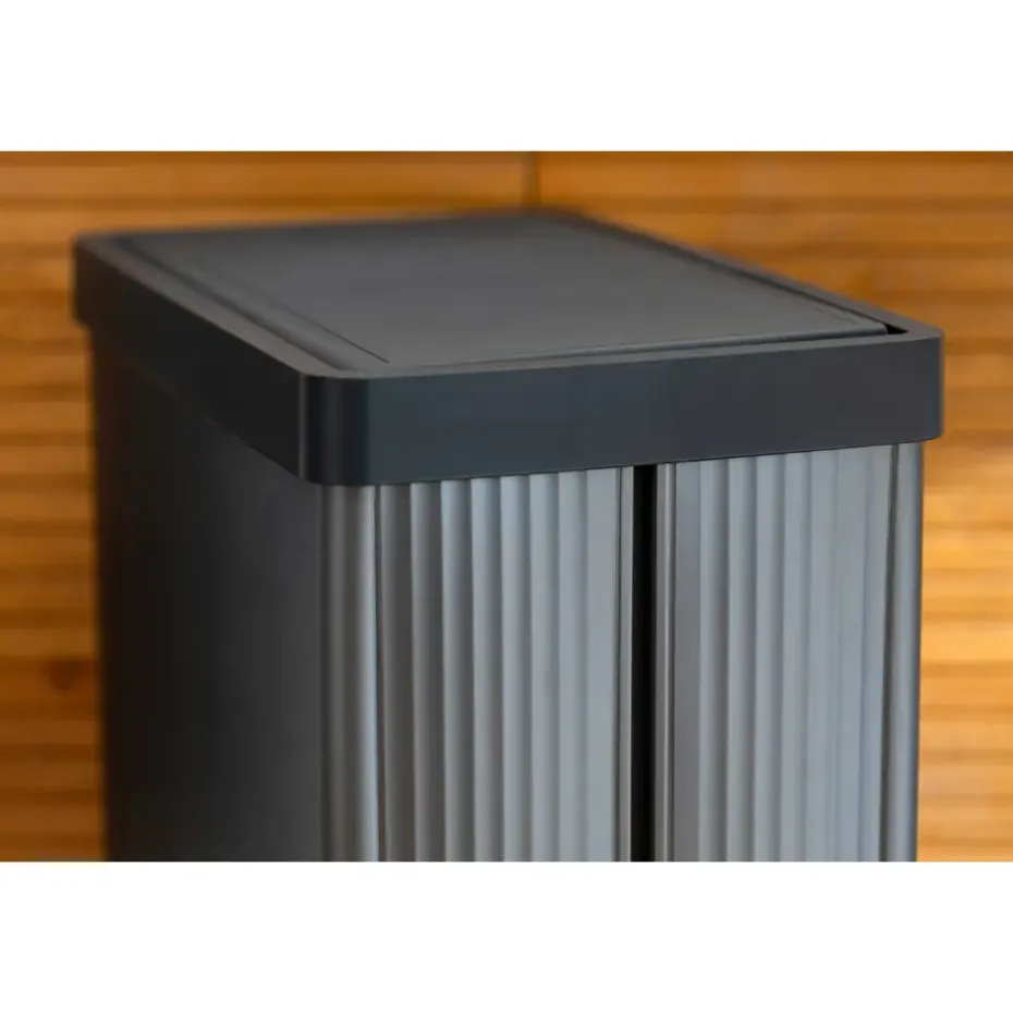 Curver Verto High - Prullenbak 54L - Blauw - 44x27x69cm