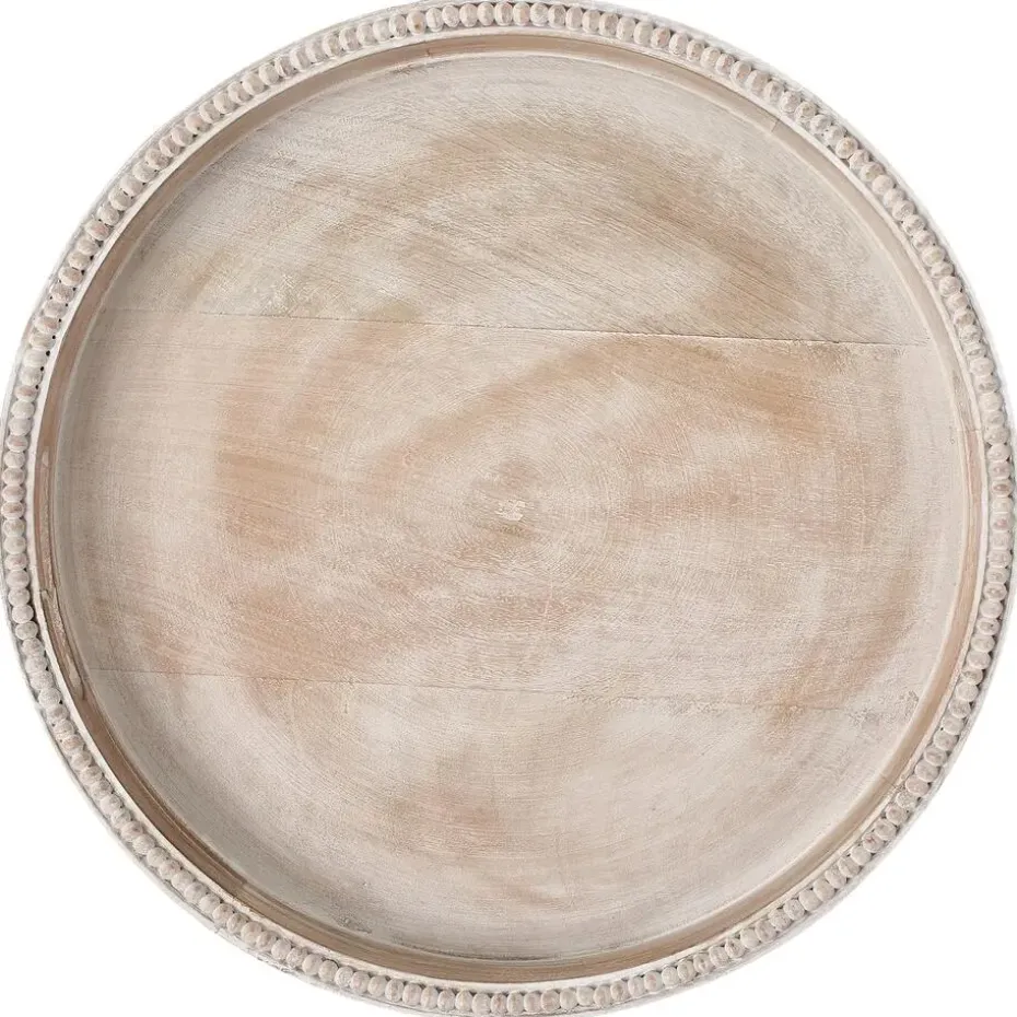 DAMANHUR - Dienblad - Lichtbruin - Mangohout