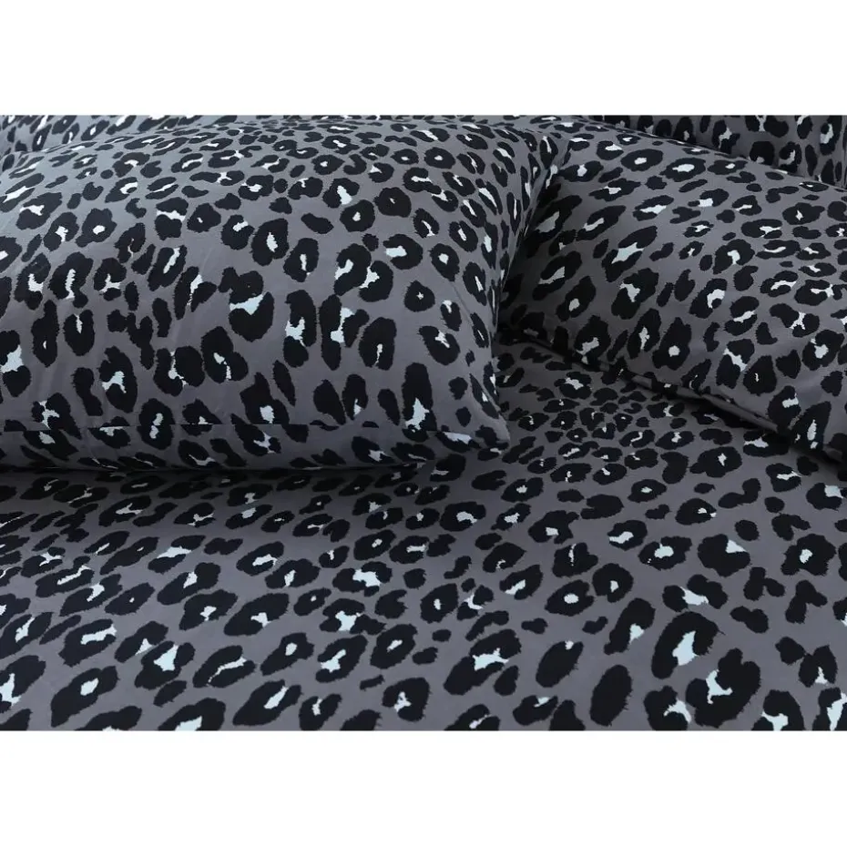 Day Dream Dekbedovertrek Panter - 240x200/220 cm - Grijs