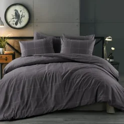Day Dream Duuk - Dekbedovertrek - Lits-jumeaux - 240x200/220 cm - Grijs
