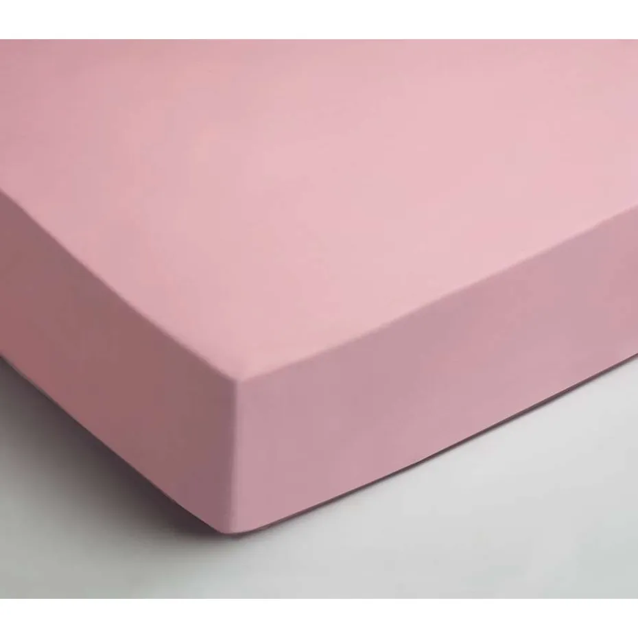 Day Dream Hoeslaken - jersey - 190x220 cm - Roze