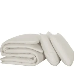 De Witte Lietaer Dekbedovertrek Katoen Satijn Olivia - 240 x 220 cm - Beige