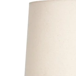 DEDURU - Tafellamp - Beige - Keramiek