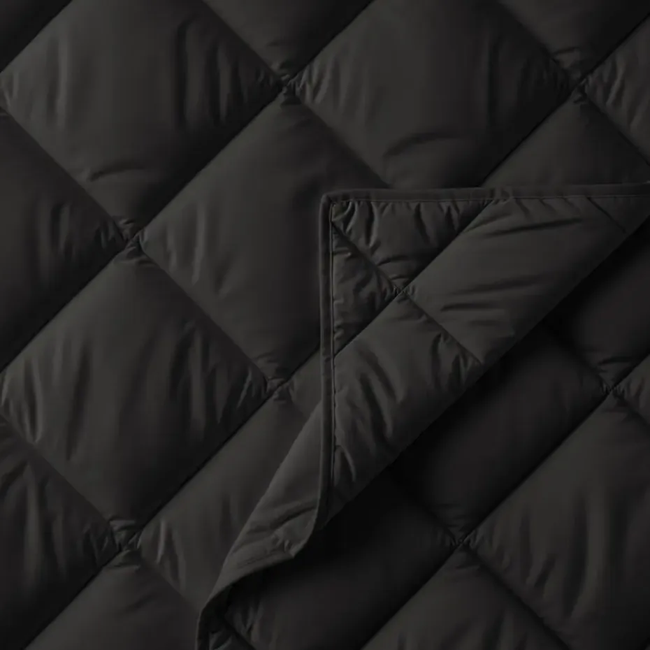 Dekbed zonder Overtrek Diamond 240x200 – Incl. Kussenslopen – Wasbaar – Zwart