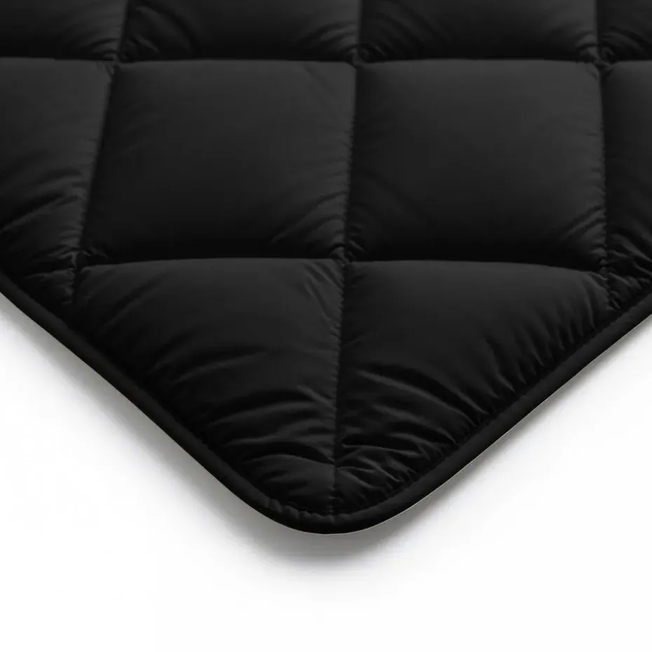 Dekbed zonder Overtrek Diamond 240x200 – Incl. Kussenslopen – Wasbaar – Zwart