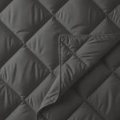 Dekbed zonder Overtrek Diamond 240x200 – Met Kussenslopen – Wasbaar – Antraciet