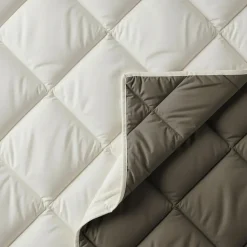 Dekbed zonder Overtrek Diamond 240x200 – Met Kussenslopen – Wasbaar – Groen/Kaki