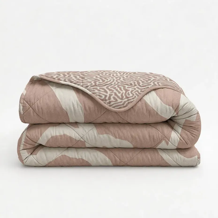 Dekbed zonder Overtrek Shapes 240x220 – Zacht & Wasbaar – Incl. 2 Kussenslopen