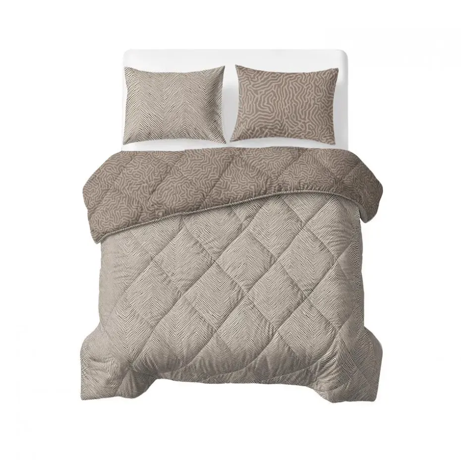 Dekbed zonder Overtrek Solitude 200x200 – Zacht & Wasbaar – Incl. 2 Kussenslopen