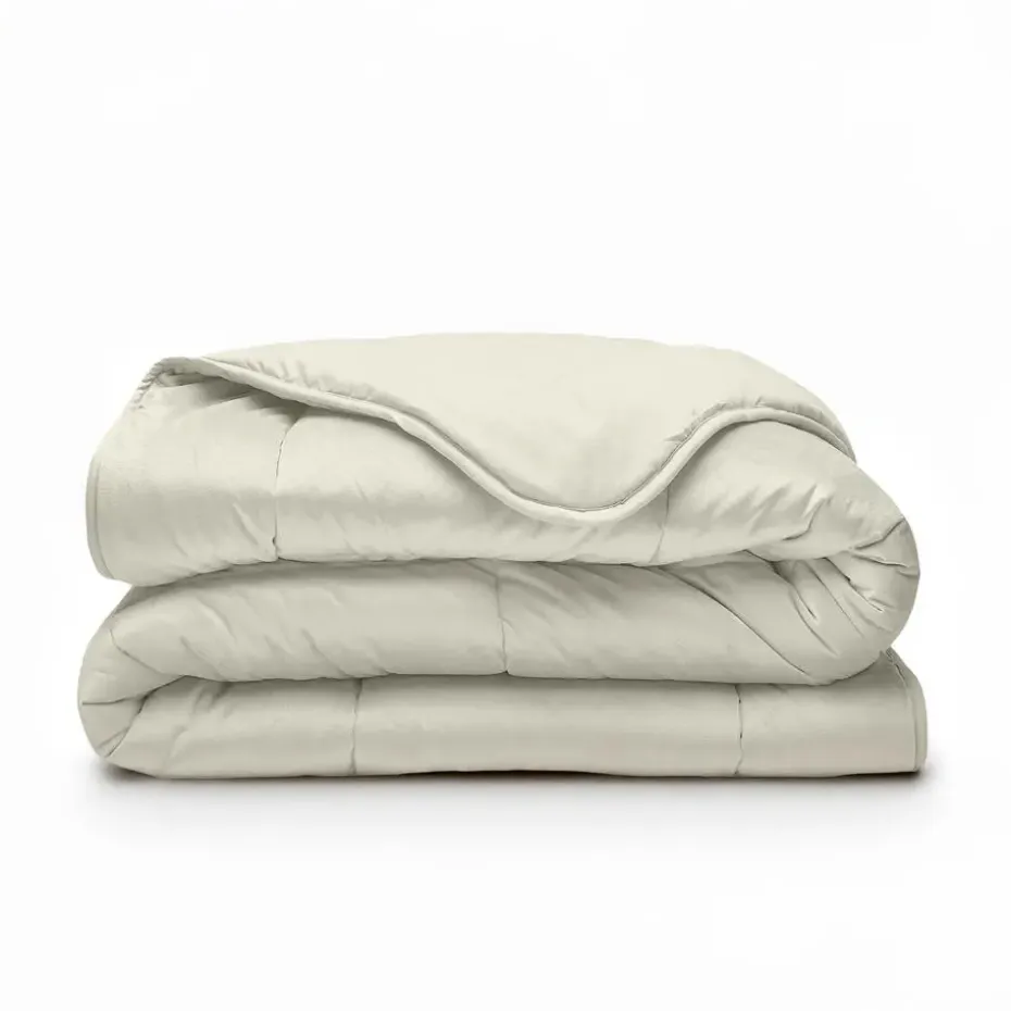 Dekbed zonder Overtrek Velvet 140x200 – Superzacht & Wasbaar – Crème