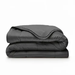 Dekbed zonder Overtrek Velvet 240x200 – Superzacht & Wasbaar – Antraciet