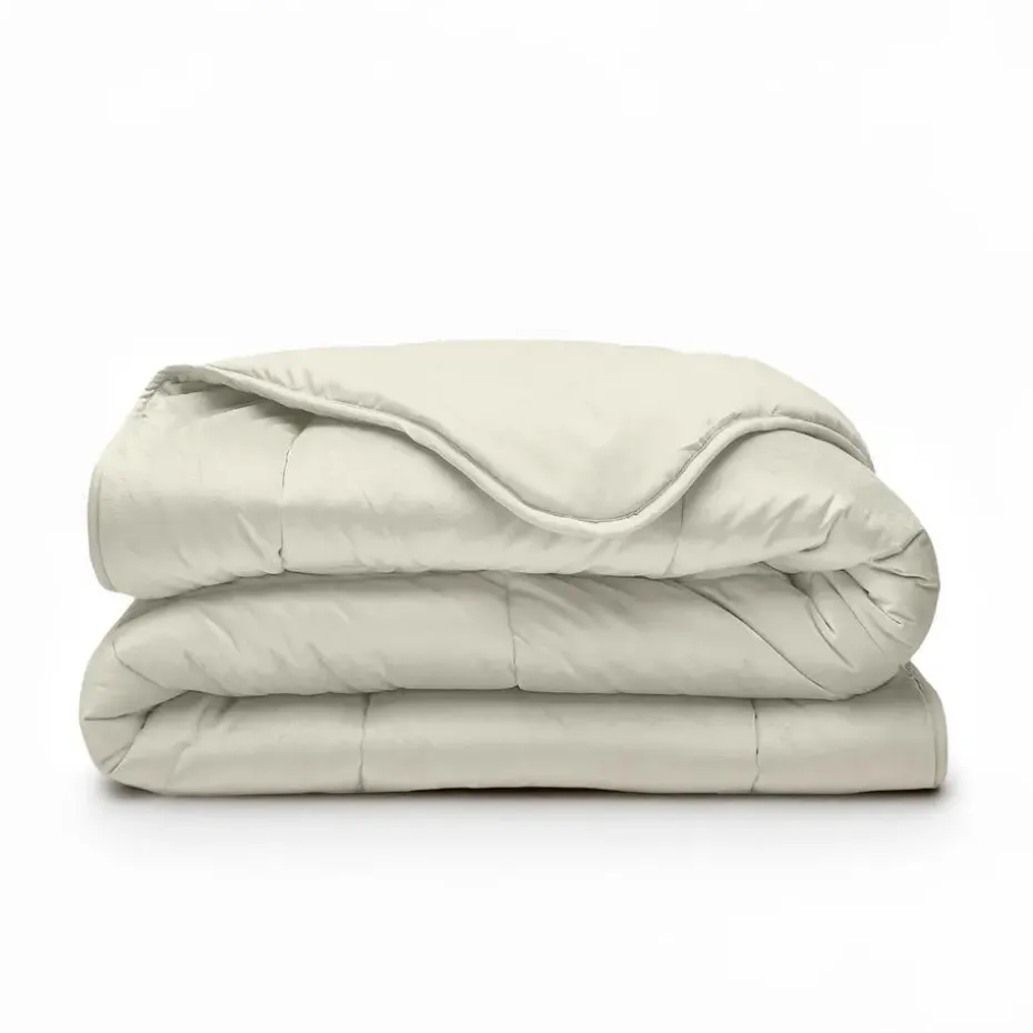 Dekbed zonder Overtrek Velvet 200x200 – Superzacht & Wasbaar – Crème