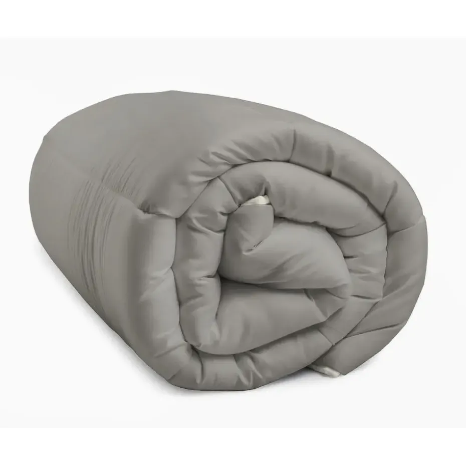 Dekbed zonder Overtrek 200x200 – Incl. Kussenslopen – Wasbaar – Crème/Kaki