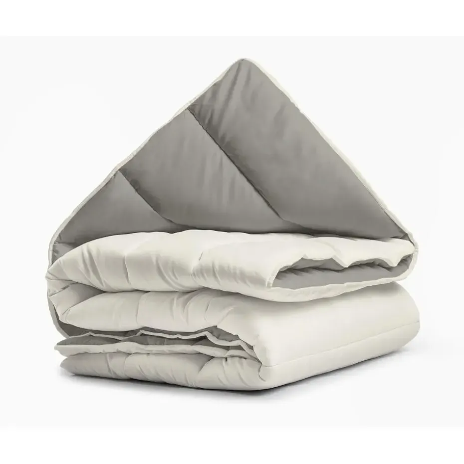 Dekbed zonder Overtrek 240x200 – Incl. Kussenslopen – Wasbaar – Crème/Kaki