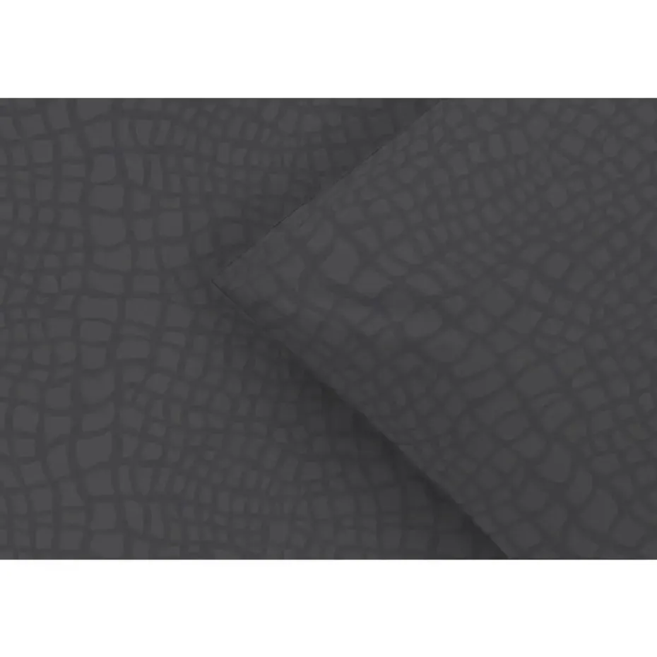 Dekbedovertrek Cozy Contour - antraciet - 140x220 cm