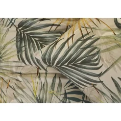 Dekbedovertrek Fenna - zand/groen 200x220 cm