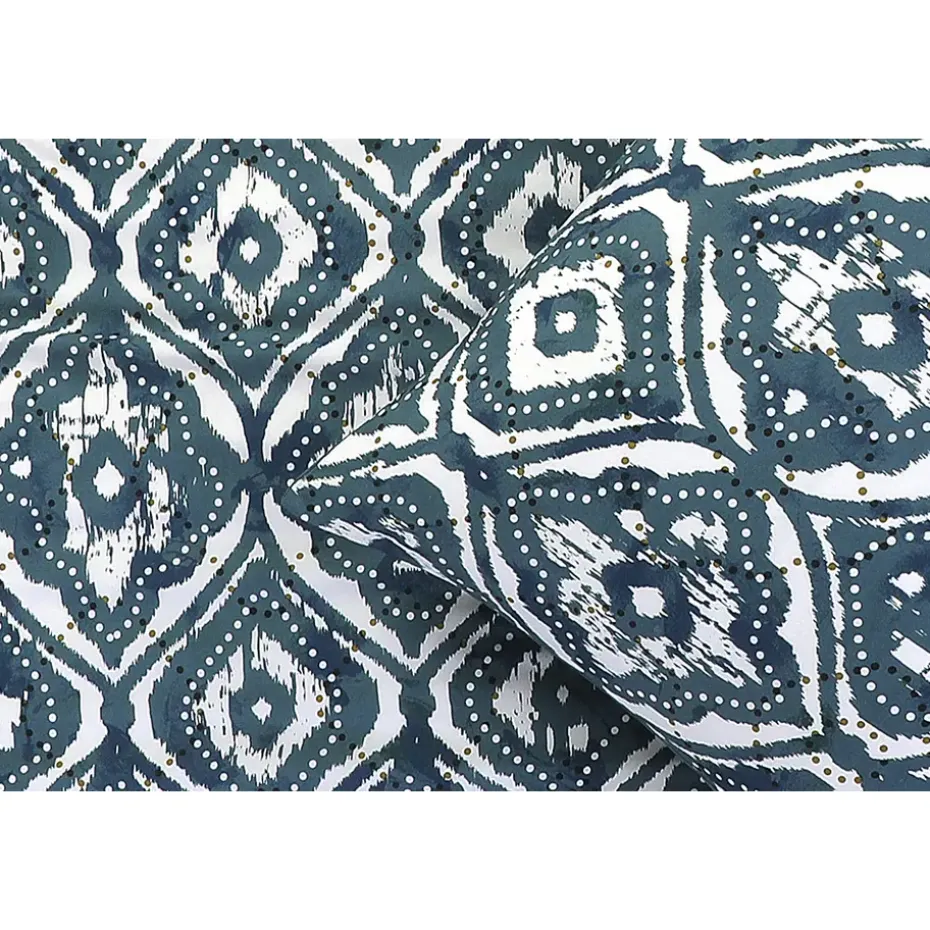 Dekbedovertrek Fez - blauw - 240x220 cm