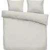 Dekbedovertrek Luka - beige - 200x200/220 cm