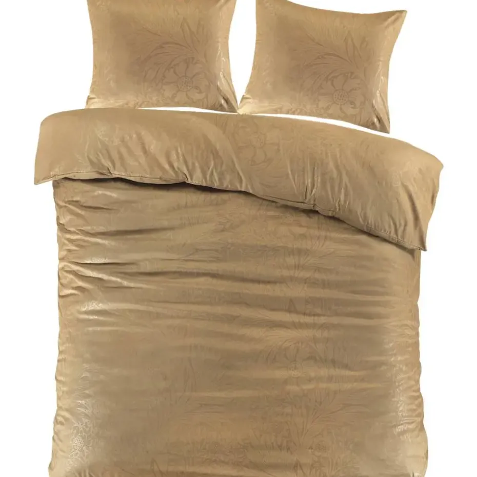 Dekbedovertrek Mason - oker - 240x220 cm