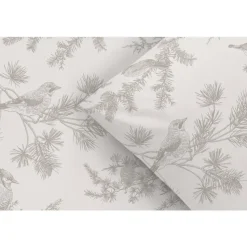 Dekbedovertrek Noalyn - off-white/taupe - 140x200/220 cm