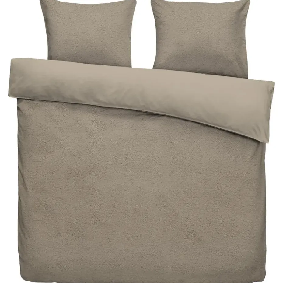 Dekbedovertrek Teddy Favorite Fuzzle - bruin - 240x220 cm