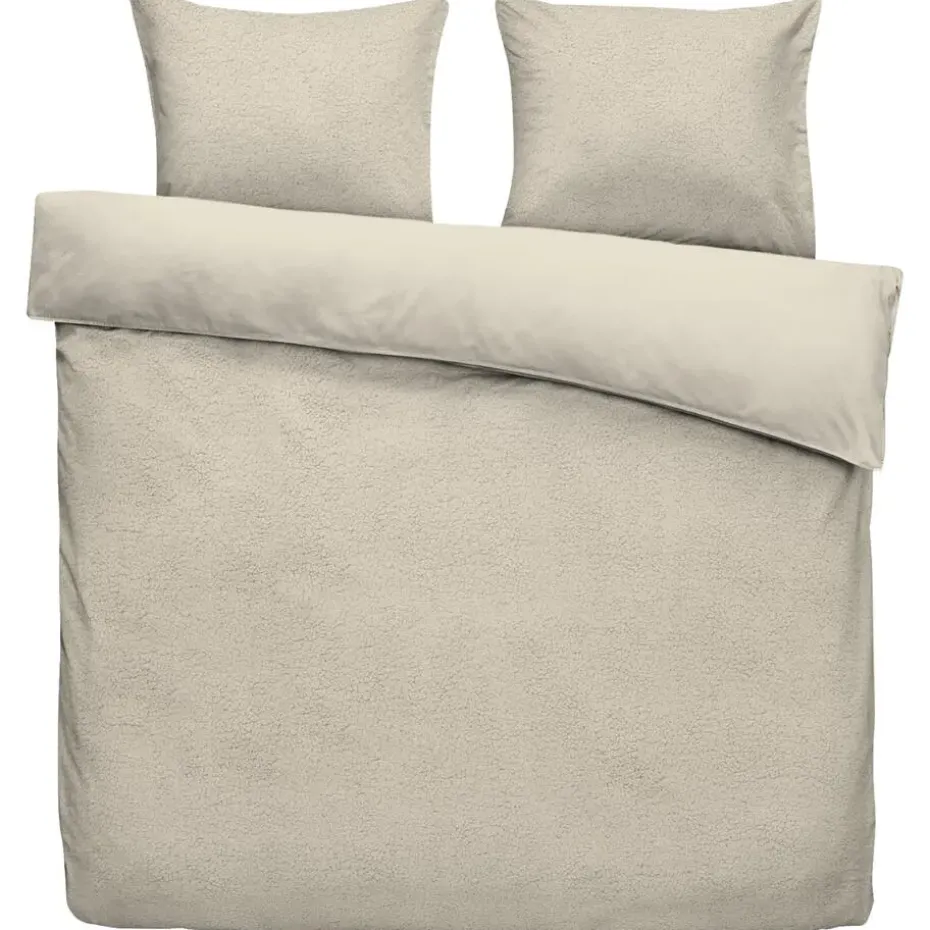 Dekbedovertrek Teddy Favorite Fuzzle - taupe - 240x220 cm