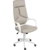 DELIGHT - Bureaustoel - Taupe - Kunstleer