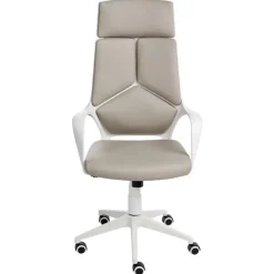 DELIGHT - Bureaustoel - Taupe - Kunstleer