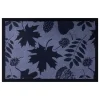 Deurmat Leaves Shadow antraciet - 40x60 cm