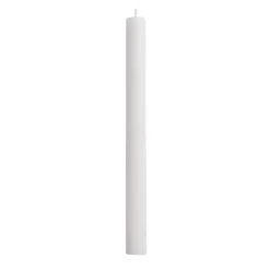 Dinerkaars Rustiek - wit - 25 cm