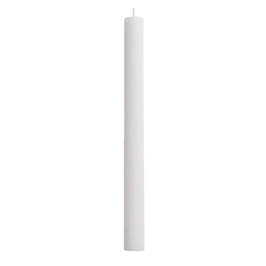 Dinerkaars Rustiek - wit - 25 cm