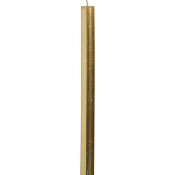 Dinerkaars rustiek goudkleur - 25xØ2,1 cm