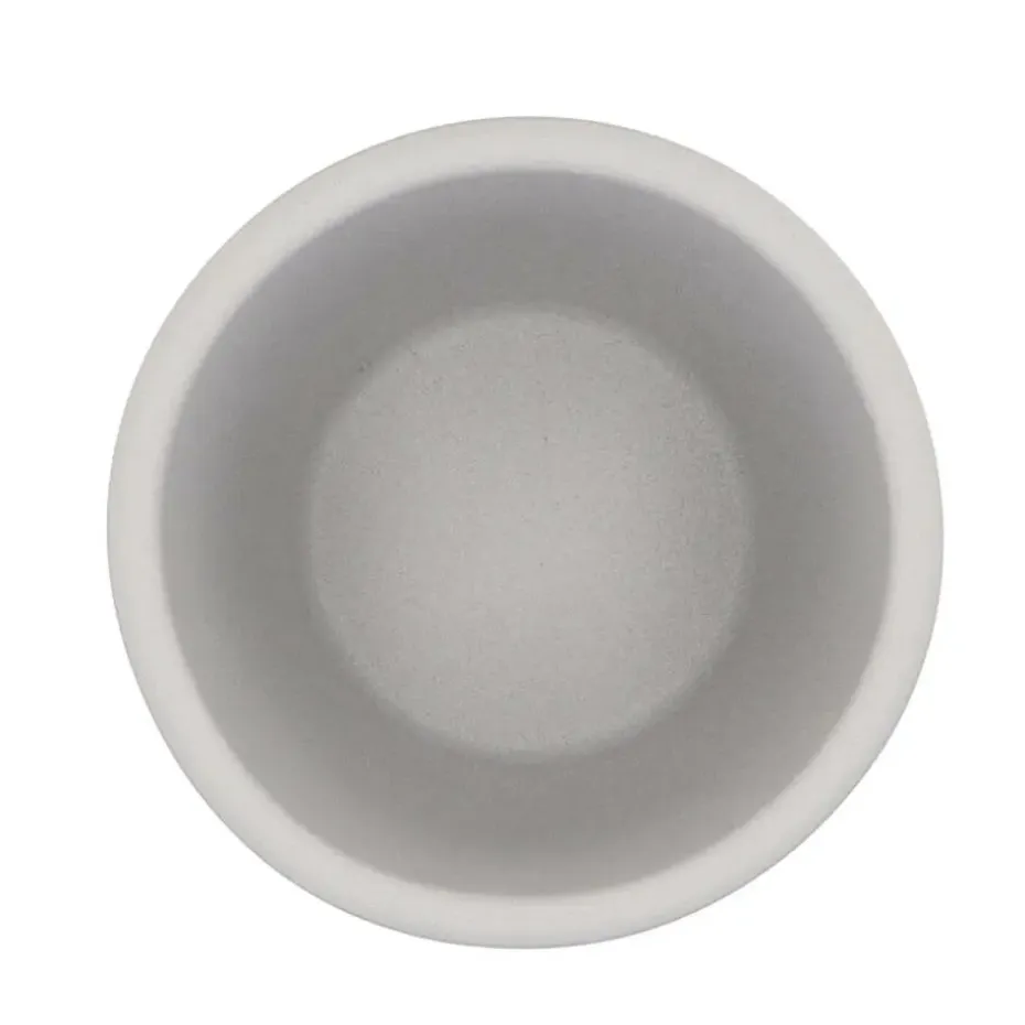 DK Design plantenpot - Vinci - lichtgrijs mat - D16 x H18 cm