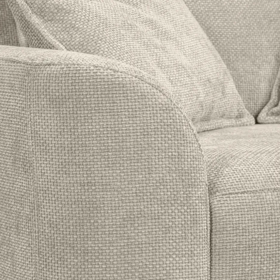 Draaibare Loveseat Elsa - stof Eden - beige