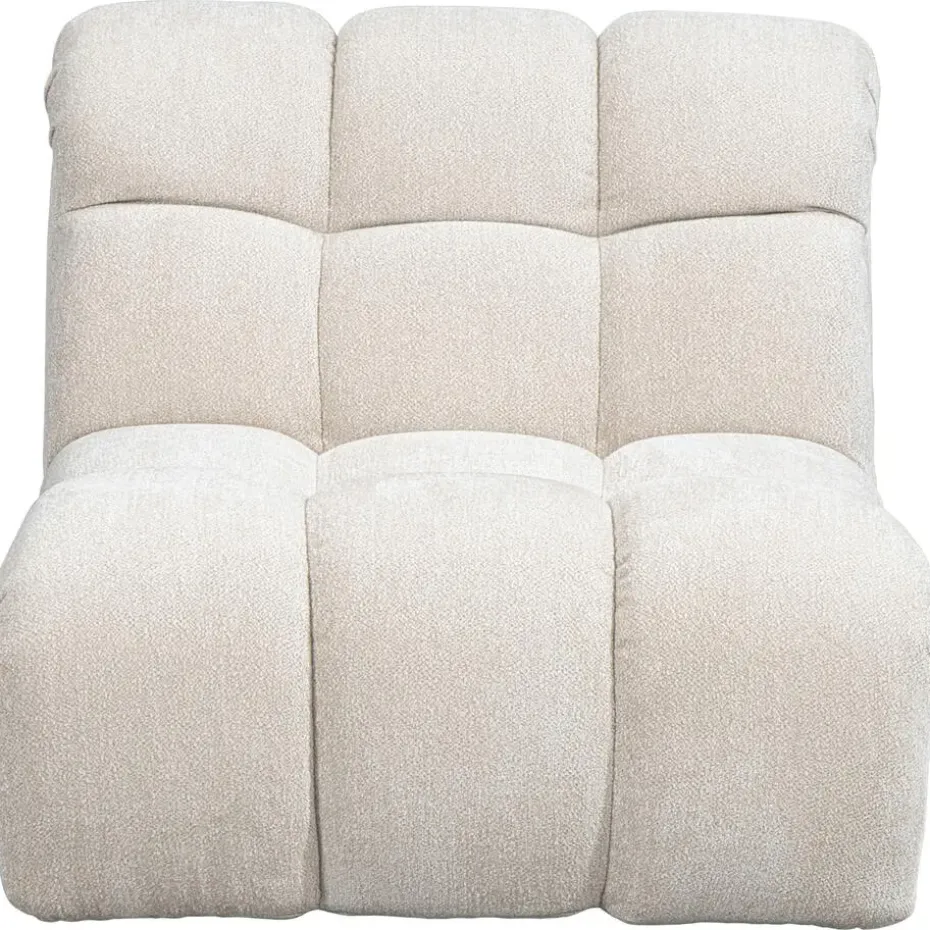 Draaifauteuil Beau - stof Raven - beige