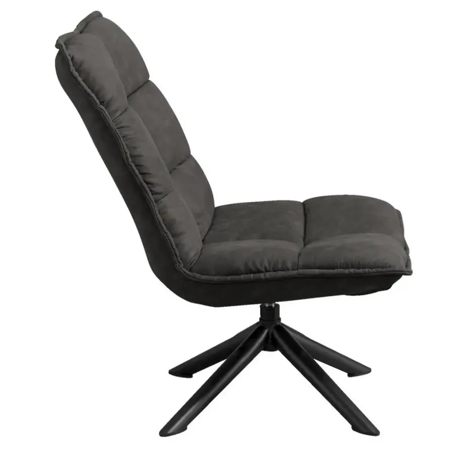 Draaifauteuil Clayton - antraciet