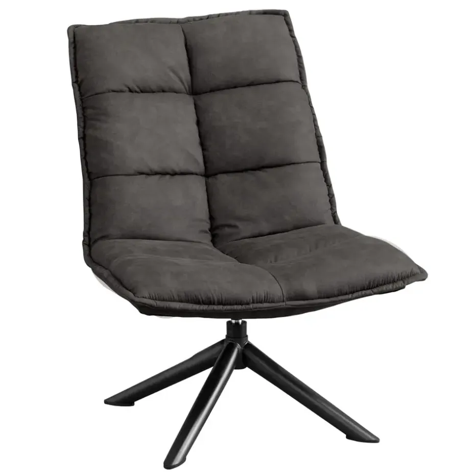 Draaifauteuil Clayton - antraciet